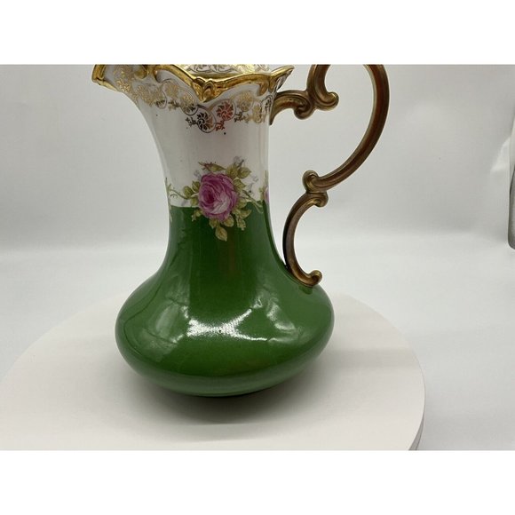 Imperial Crown China Chocolate Pot, Hand Painted, Vienna Austria - Picture 4 of 16